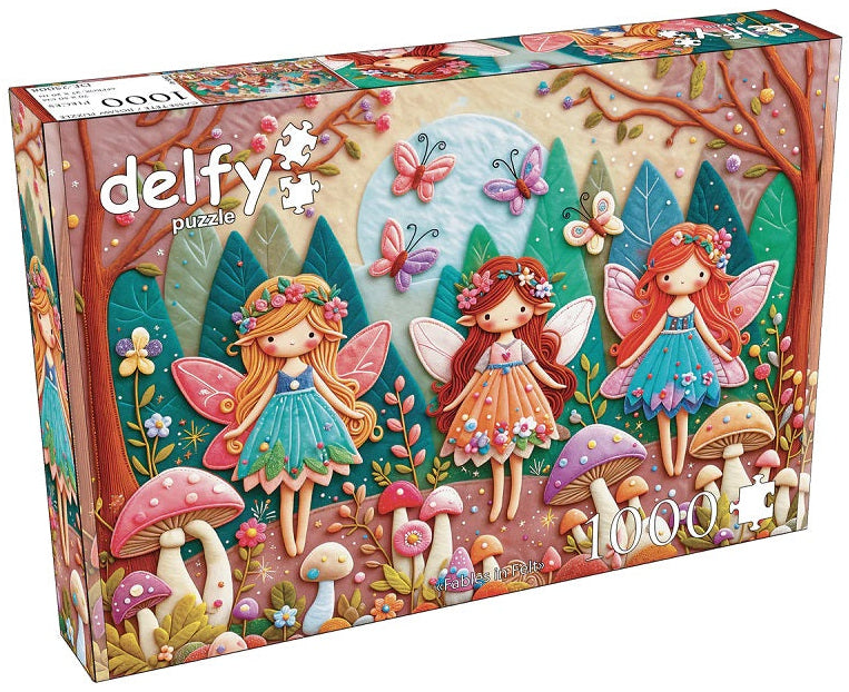 Fables in Felt DELFY DE25008 Casse-tête 1000 morceaux