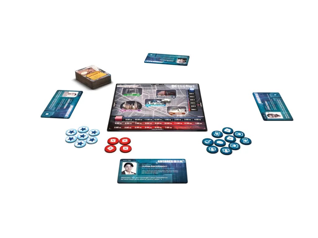 Detective, Un jeu d'enquête moderne IELLO Jeu 16 ans et plus