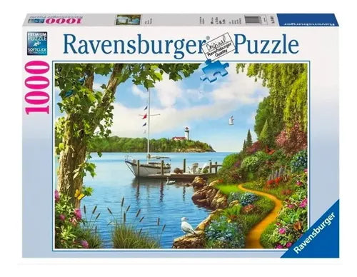 Bateau Jours Boats Days Ravensburger 194049 Casse-tête 1000 morceaux