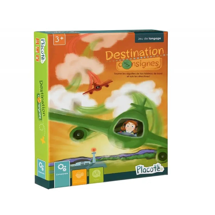 Destination consignes PLACOTE Langage Jeux 3 ans et plus