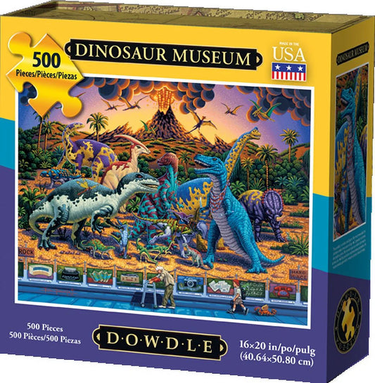 Dinosaur Museum Dowdle 888584 Casse-tête 500 morceaux