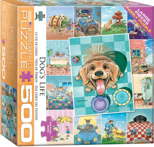 PATTERSON, Gary La vie de chien EUROGRAPHICS Casse-tête 500 morceaux