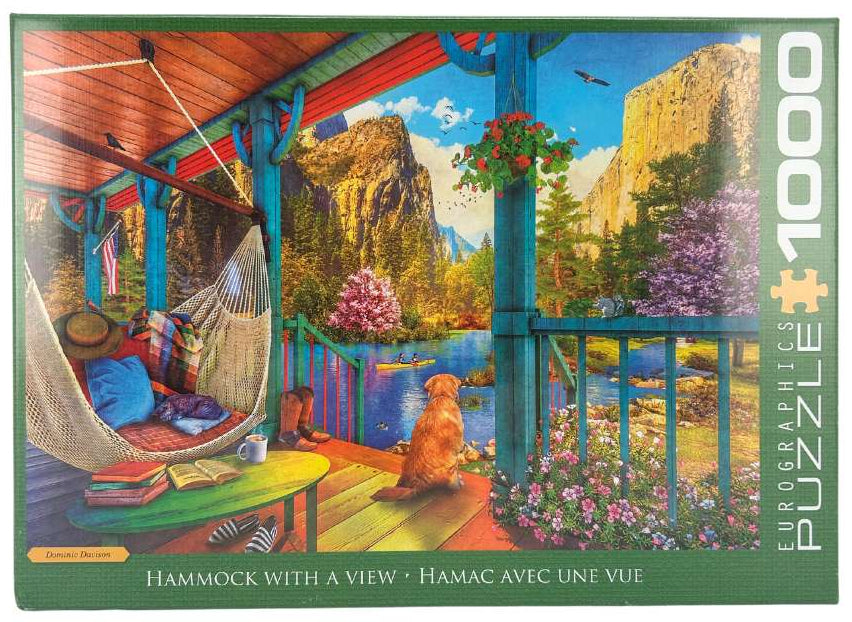 DAVISON, Dominic: Hamac avec une vue Eurographics 2147905 Casse-tête 1000 morceaux