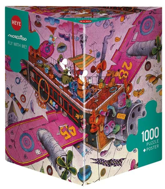 Mordillo : Fly with me! HEYE 29887 Casse-tête 1000 morceaux