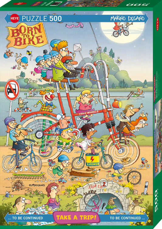DEGANO, Marino: Take a Trip HEYE 30074 Casse-tête 500 morceaux