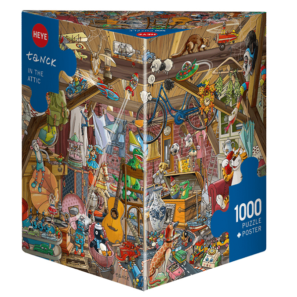TANCK : In the Attic HEYE 29885 Casse-tête 1000 morceaux