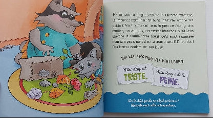 BOURQUE, Solène : Mini loup vit un tourbillon d'émotions MIDI TRENTE 9782924804001