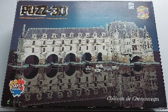 Château de Chenonceau WREBBIT 3D Casse-tête 806 morceaux