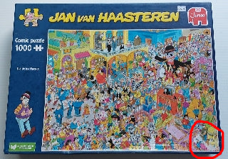 Dia de los Muertos Jan Van Haasteren JUMBO 20077 Casse-tête 1000 morceaux