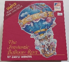 Shaped puzzle The Fantastic Balloon Race Great American 9801 Casse-tête 1000 morceaux