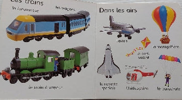 Au pays des mots: Transports et engins USBORNE 9780746043936
