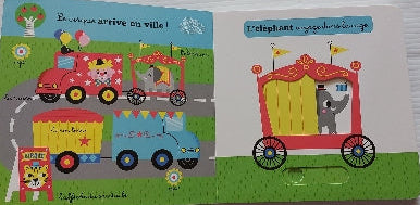 Ça bouge : Les préparatifs du cirque AUZOU éveil