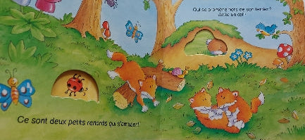 Jette un oeil: Dans la forêt POP JEUNESSE 9782896389575