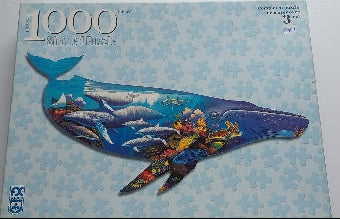 Baleine à bosse Shaped puzzle SCHMID 78010 Casse-tête 1000 morceaux