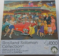 SOLOMON, R Willys Drive-In au coucher soleil KI Puzzle Casse-tête 1000 morceaux