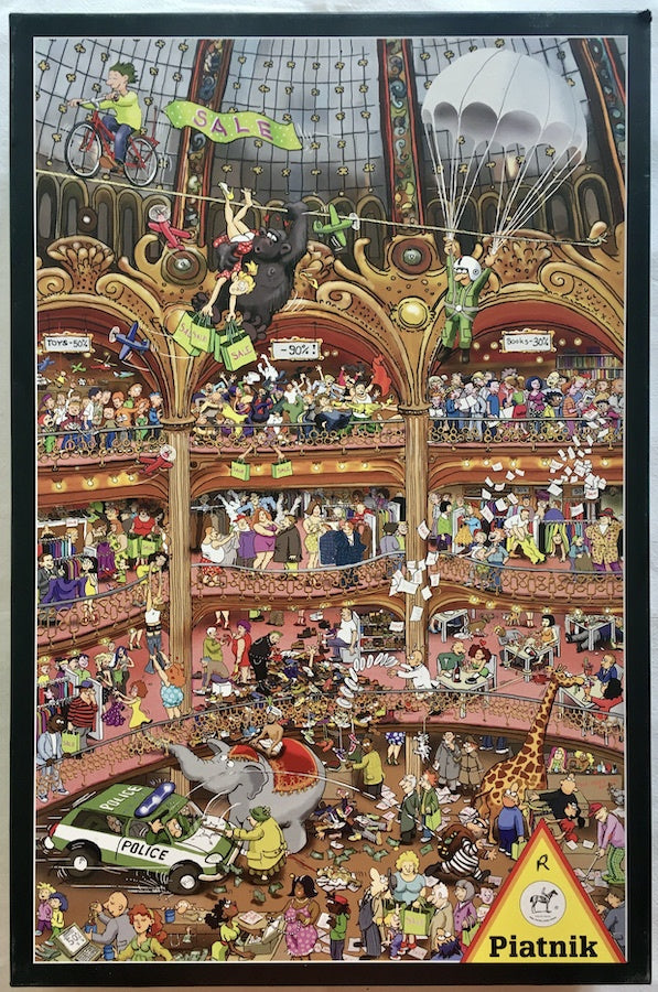 RINESCH, Alex Les soldes ! Quel cirque ! Piatnik 536649 Casse-tête 1000 morceaux