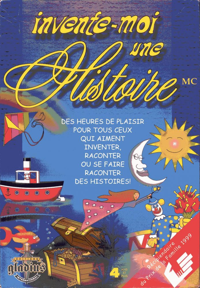 Invente-moi une histoire Gladius Jeux 4 ans +