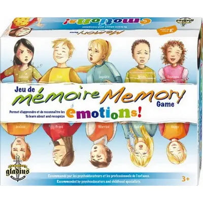 Jeu de mémoire Émotions Gladius GLA4382 Jeux 3 ans +