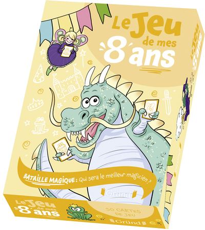 Le jeu de mes 8 ans: Bataille magique Gründ 709302 Jeu 8 ans et plus