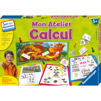 Mon atelier de Calcul Ravensburger 242450 Jeu 5 ans et +
