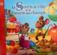 La souris de ville et la souris des champs, Les petits classiques PHIDAL 9782764337622