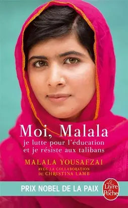 YOUSAFZAI, M : Moi, Malala je lutte pour l'éducation et je résiste aux talibans LIVRE POCHE 9782253194958