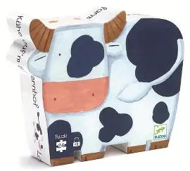 Les vaches à la ferme DJECO Casse-tête 24 morceaux