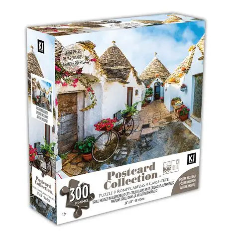 Postcard Maisons Trulli d'Alberobello 08607-SB Casse-tête KI Puzzles 300 morceaux