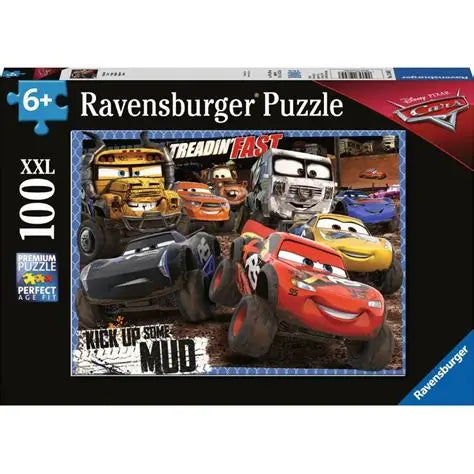 Boue Bagnoles Kick up some Mud Ravensburger 128457 Casse-tête 100 morceaux