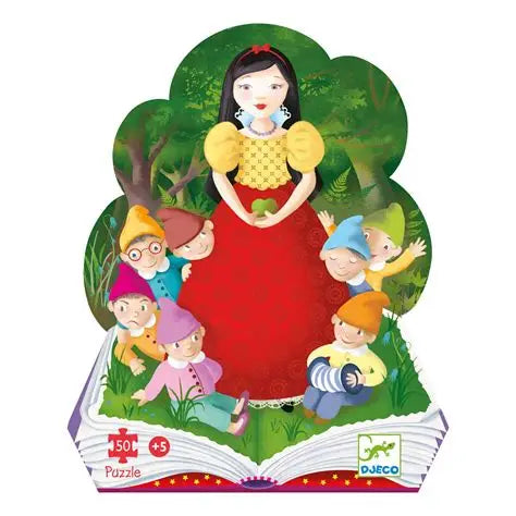 Blanche Neige Snow White DJECO Casse-tête 50 morceaux