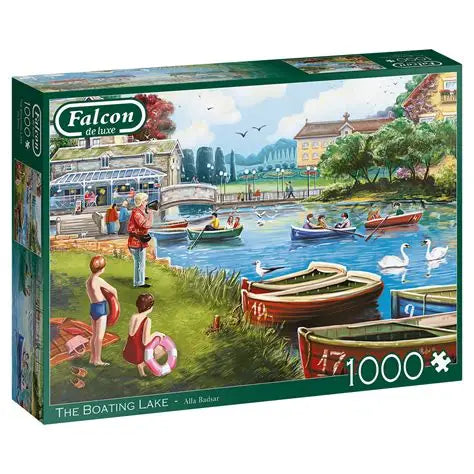 BADSAR, Alla The boating Lake Falcon 11252 Casse-tête 1000 morceaux