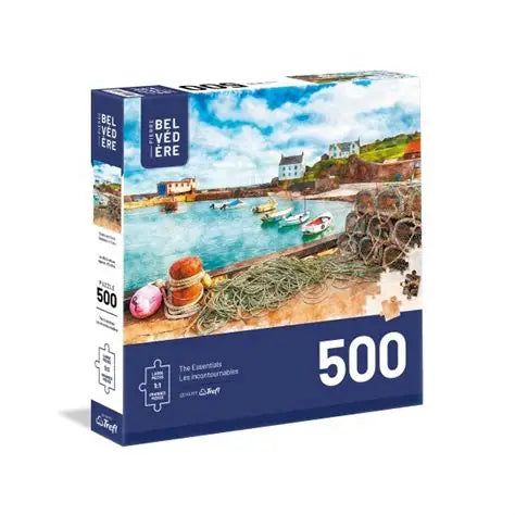 Bateaux et filets Les incontournables TRELF BELVÉDÈRE 702402 Casse-tête 500 morceaux