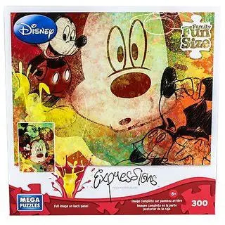 Mickey espiègle Expressions Mega Puzzle Casse-tête 300 morceaux