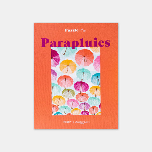 Parapluies, Piecely X Quartier Libre Casse-tête 500 morceaux