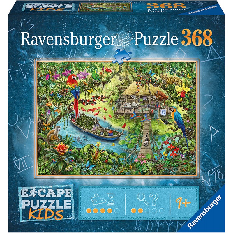 Expédition dans la jungle Escape Ravensburger 129348 Casse-Tête 368 morceaux