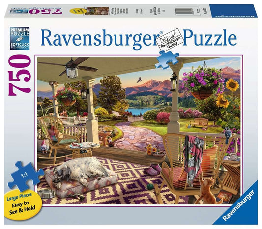 Sous le chaleureux porche Ravensburger 174577 Casse-Tête 750 morceaux