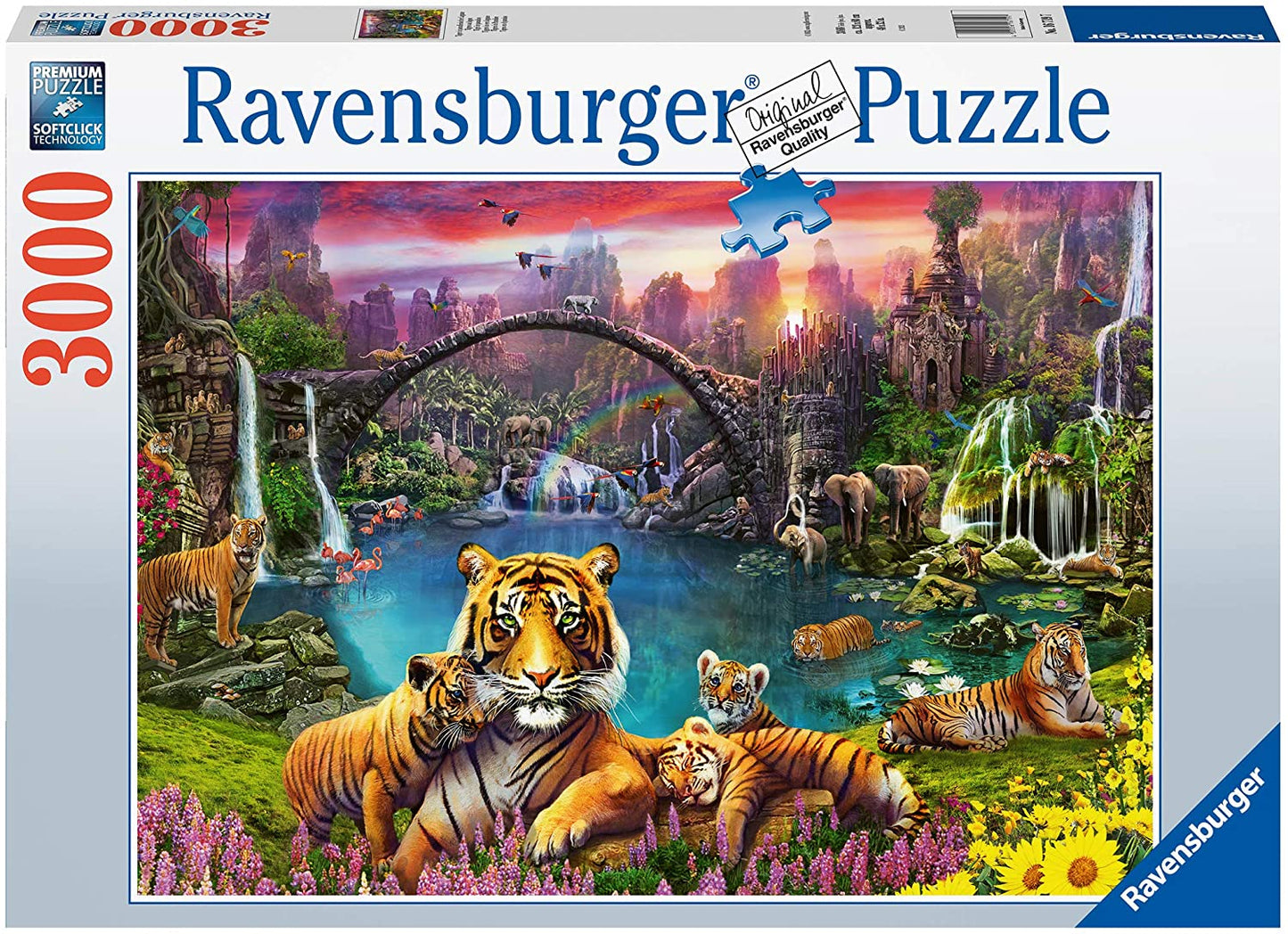 Tigres au lagon Ravensburger 167197 Casse-tête 3000 morceaux