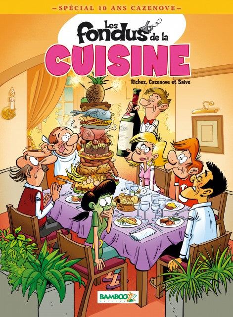 RICHEZ, CAZENOVE et SAIVE : Les fondus de la cuisine BAMBOO 9782298078305