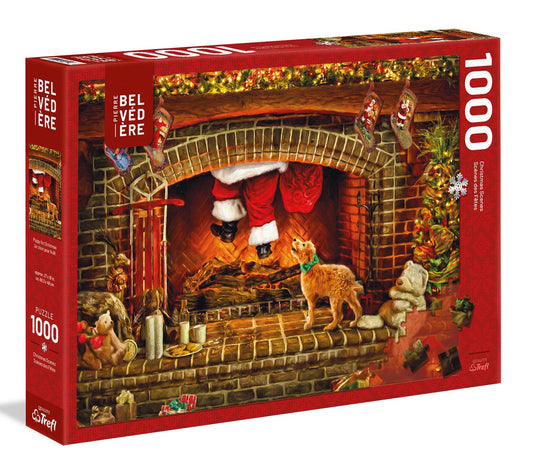 Un chiot pour Noël Trefl 644306 Casse-tête 1000 morceaux