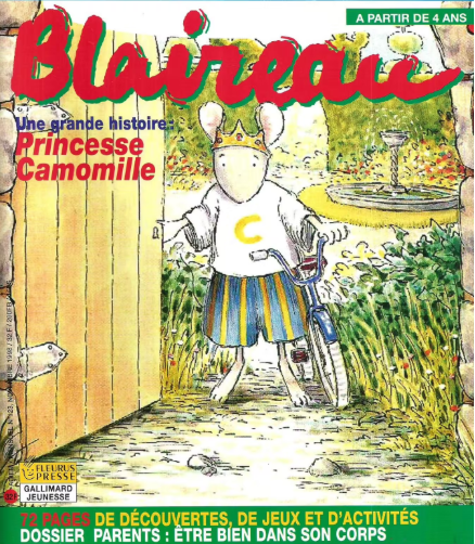 No 123 Novembre 1998 Blaireau : Une grande histoire : Princesse Camomille