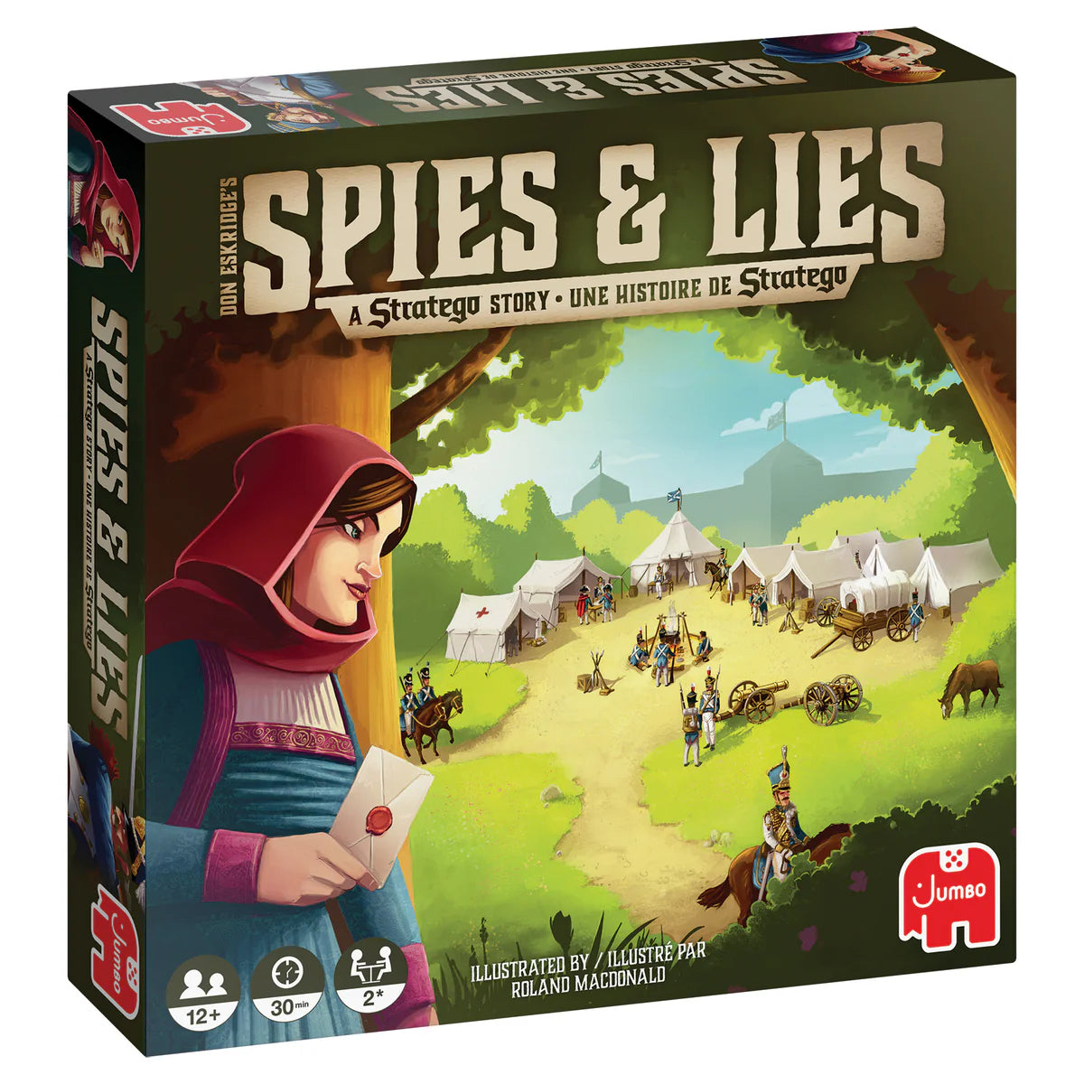 Spies & Lies, Une histoire de Stratego JUMBO OUTSET Jeux 12 ans et plus