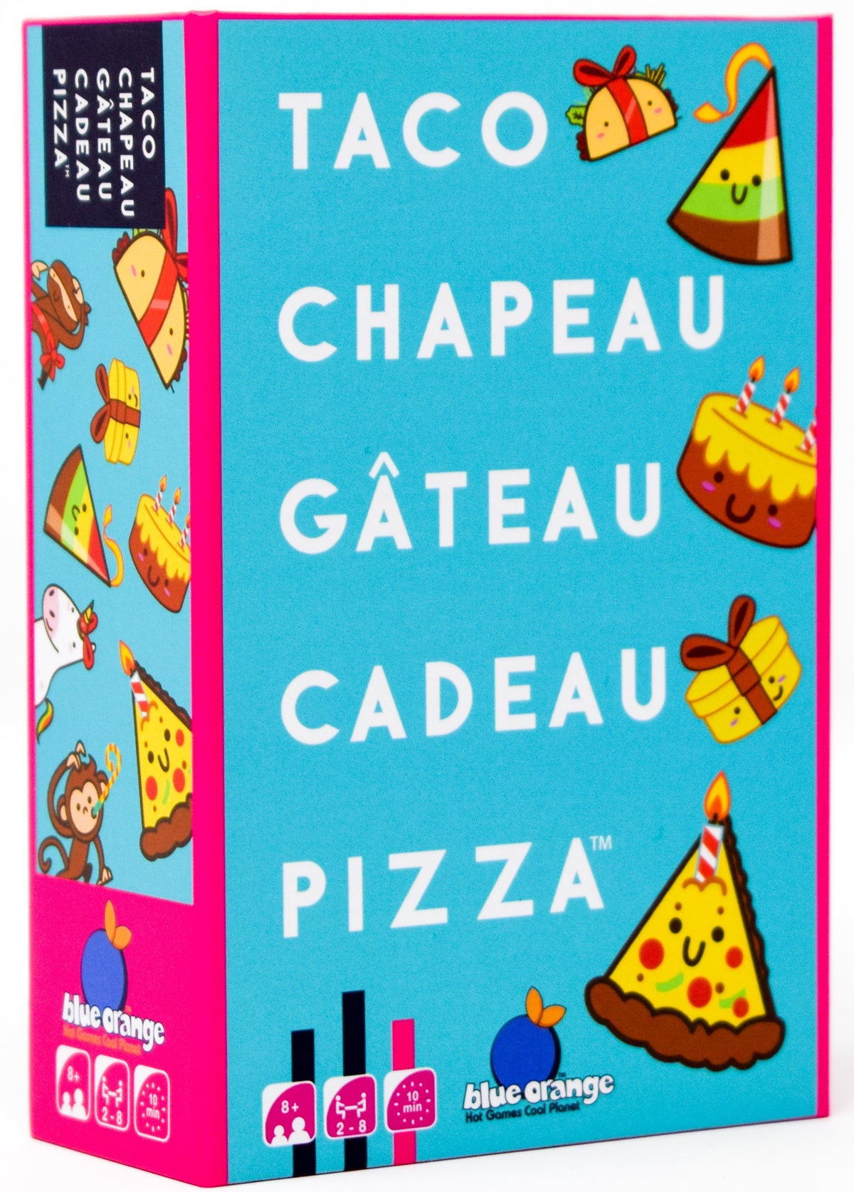 Taco Chapeau Gâteau Cadeau Pizza, Blue Orange Jeux 8 ans et plus