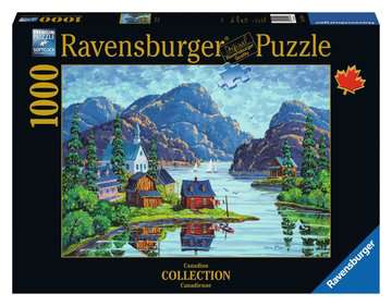 HORIK, Vladimir: Le fjord du Saguenay Ravensburger 195428 Casse-tête 1000 morceaux