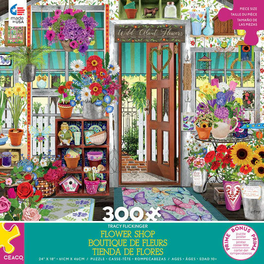 Boutique de fleurs CEACO 2258-8 Casse-tête 300 morceaux