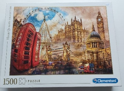 Vintage London Clementoni 31807 Casse-tête 1500 morceaux
