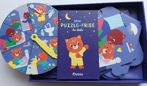 Mon puzzle-frise Au Dodo Auzou Casse-tête 10 morceaux