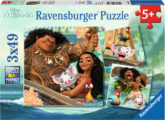La légende du bout du monde Ravensburger 093854 Casse-tête 3 x 49 morceaux