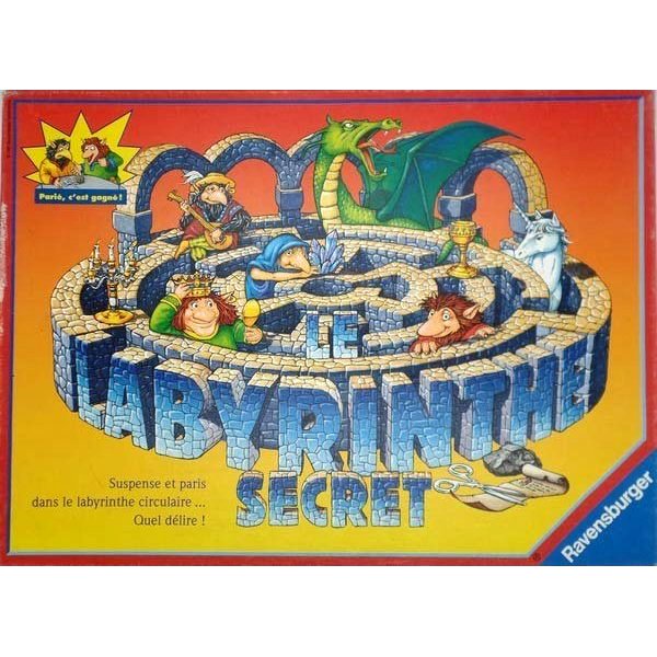 Le labyrinthe secret Ravensburger 261239 Jeux 10 ans et plus