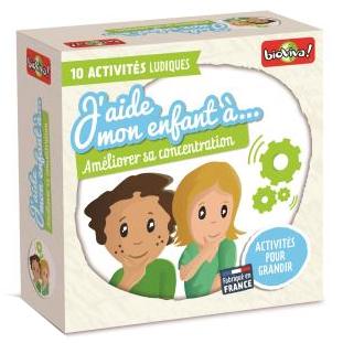 J'aide mon enfant à Améliorer sa concentration  Bioviva Jeu 3 ans et +