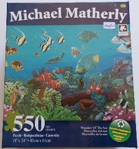 MATHERLY, Michael: Merveilles de la mer Karmin  Casse-tête 550 morceaux